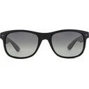 Polaroid Ανδρικά Γυαλιά Ηλίου με Μαύρο Κοκκάλινο Σκελετό και Μαύρο Polarized Φακό PLD1015/S DL5/LB