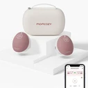 Momcozy Ηλεκτρικό Διπλό Θήλαστρο M9 με Μπαταρία & Κουτί Αποθήκευσης (Κόκκινο)