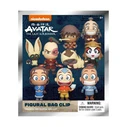 Monogram International Avatar The Last Airbender Φιγούρες Μπρελόκ 3D Foam Bag Clips Blind Bag Series 1
