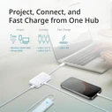 D-Link USB-C Docking Station με Λευκό (DUP-501)