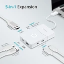D-Link USB-C Docking Station με Λευκό (DUP-501)