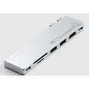 Satechi USB-C Pro Hub Slim Adapter, Silver (ST-HUCPHSS)