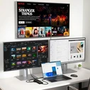 Satechi 13-in-1 USB-C Docking Station with HDMI/DisplayPort 4K, PD, Gigabit Ethernet and 3-Monitor Support, Black