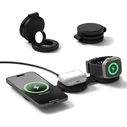 Satechi OntheGo 3-in-1 Wireless Charger Qi2 15W, Black (ST-QTG31K)