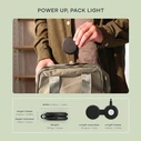 Satechi OntheGo 2-in-1 Wireless Charger Qi2 15W Black (ST-QTG21K)