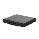 Satechi OntheGo Foldable Stand Hub - πτυσσόμενη βάση και hub USB-C (100W PD, USB-C 10Gbps, USB-A 10Gbps, αναγνώστης microSD/SD 312 MB/s, jack 3.5mm, HDMI 4K) - Space Black