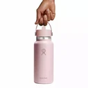 Hydro Flask Wide Mouth Flex Μπουκάλι Θερμός Ανοξείδωτο 1L Trillium με Καλαμάκι