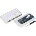 OWC Express 1M2 USB4 (40Gb/s) external enclosure for NVMe M.2 SSD, Silver Aluminum (OWCUS4EXP1M2)