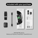 WHOOP 5.0 Life (Jet Black) - Health & Fitness Tracker