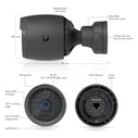 Ubiquiti G6 IP Κάμερα Παρακολούθησης 4K Αδιάβροχη με Μικρόφωνο (UVC-G6-BULLET-B)