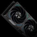 Thermalright Vision (Rainbow) 360 Turbo ARGB AIO CPU Liquid Cooler - 360mm (Black)