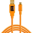 Tether Tools TetherPro USB 2.0 A Male to Micro B 5-pin orange
