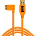 Tether Tools TetherPro USB 3.0 to Micro-B Right Angle Cable 4.6m/15ft Orange