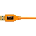 Tether Tools TetherPro USB 3.0 to Micro-B Right Angle Cable 4.6m/15ft Orange