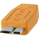 Tether Tools USB-C to 3.0 Micro-B 4,60m orange