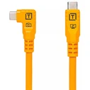 Tether Tools TetherPro USB-C σε USB-C γωνιακό δεξιά 9,4m πορτοκαλί