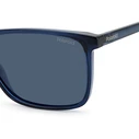 Polaroid Unisex Γυαλιά Ηλίου με Μπλε Κοκκάλινο Σκελετό και Μπλε Polarized Φακό PLD4137/S PJPC3