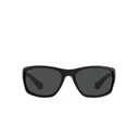 Polaroid Unisex Γυαλιά Ηλίου με Μαύρο Κοκκάλινο Σκελετό και Γκρι Polarized Φακό PLD2135/S D51M9