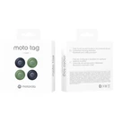 Motorola Moto Tag Google Find Hub Jade Green, Midnight blue 4τμχ