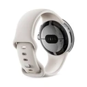 Google Pixel Watch Polished Silver ανοξείδωτο ατσάλι 41 mm Chalk με Active band