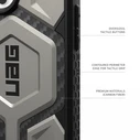 UAG Back Cover Aramid Fiber / Leather / Silicone 2mm Green (iPhone 17 Pro)