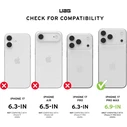 Θήκη UAG Trooper MagSafe για iPhone 17 Pro Max — Cloud Blue (2 τεμ., προστασία πίσω & ακμών, με προστασία οθόνης)