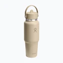 Hydro Flask 32 Oz Wide Flex Straw Travel Bottle (946 ml) - Oat