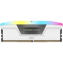 Corsair VENGEANCE RGB DDR5 32GB (2x16GB) 6400 CL36 Λευκό