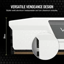 Corsair Vengeance White DDR5 32GB (2x16GB) 6400MHz CL36 - CMK32GX5M2B6400Z36W