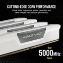 Corsair Vengeance White DDR5 32GB (2x16GB) 6400MHz CL36 - CMK32GX5M2B6400Z36W