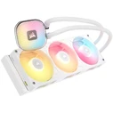 Corsair iCUE LINK TITAN II 360 RX RGB White - Ψύξη AIO CPU 3x120mm με IPS LCD 5"