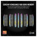 32GB Corsair VENGEANCE RGB DDR5 DIMM Kit (2x16GB) 6000MHz CMH32GX5M2B6000Z38 (Black)