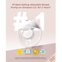 Momcozy M5 Smart Ηλεκτρικό Μονό Θήλαστρο Χωρίς BPA - Κόκκινο
