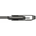 Lexar Jumpdrive 256GB USB 2.0 Stick με σύνδεση USB-C & USB-A Γκρι