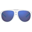 Bolle Unisex Γυαλιά Ηλίου με Λευκό Κοκκάλινο Σκελετό και Καφέ Καθρέφτη Φακό BS036006