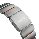 Nomad Stratos Band - Grade 4 Titanium & FKM (Ultra Orange) - Compatible with Apple Watch 49/46/45/44mm
