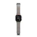 Nomad Stratos Band - Grade 4 Titanium & FKM (Ultra Orange) - Compatible with Apple Watch 49/46/45/44mm