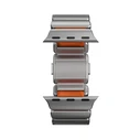 Nomad Stratos Band - Grade 4 Titanium & FKM (Ultra Orange) - Compatible with Apple Watch 49/46/45/44mm