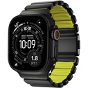 Nomad Stratos Λουράκι Ανοξείδωτο Ατσάλι Black Titanium / Volt (Apple Watch 44/45/46mm, Ultra 49mm)