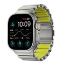 Nomad Stratos Titanium Grade 4 Band FKM Metal Bracelet for Apple Watch Volt (Lime) NM011147858