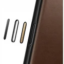 Nomad Book Θήκη Δερμάτινη/Σιλικόνης 0.85mm Καφέ για iPhone 17 Pro Max