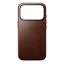 Nomad 360 Full Cover Δερμάτινο/Σιλικόνης 0.85mm με Λουράκι Καφέ (iPhone 17 Pro Max)