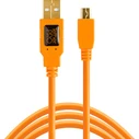 Tether Tools TetherPro USB 2.0 A/MiniB 5 Pin 4,6m orange
