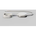 Zens Magnetic USB 2.0 Cable USB-C male to USB-C male, 240W PD, White, 1.5 m (Model ZECC05W/00)