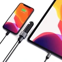 Satechi Φορτιστής Αυτοκινήτου 72W (USB-C PD 60W + USB-A 12W) ST-TCPDCCM — Μαύρο/Γκρι