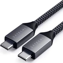 Satechi πλεκτό καλώδιο USB-C 2m 100W Ανθρακί (ST-TCC2MM)
