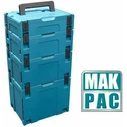 Makita MacPac 1 Εργαλειοθήκη Χειρός Πλαστική Π39.5xB39.6xΥ10.5cm 821549-5