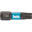Makita Μύτες Κατσαβιδιού Impact Black T30 25mm 25 τεμ.