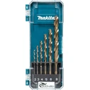Makita 6pc Cobalt HSS Drill Bit Set, Cylindrical Shank for Metal