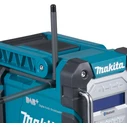 Makita DMR112 Επιτραπέζιο Επαναφορτιζόμενο Ραδιόφωνο DAB+ με Bluetooth - Μπλε